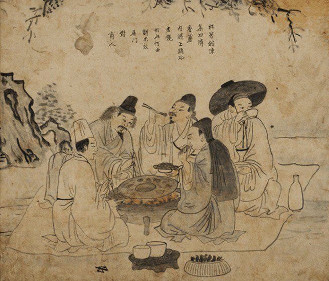 조선시대 소고기 먹는 그림