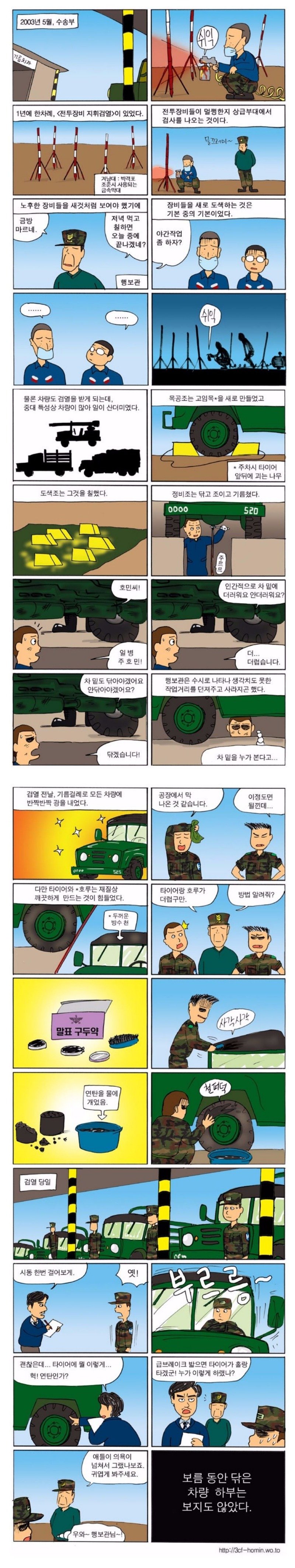 군부대 지휘검열의 현실.jpg
